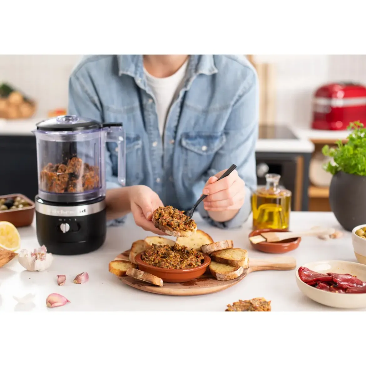 KitchenAid Zerkleinerer 1,2 l schwarz