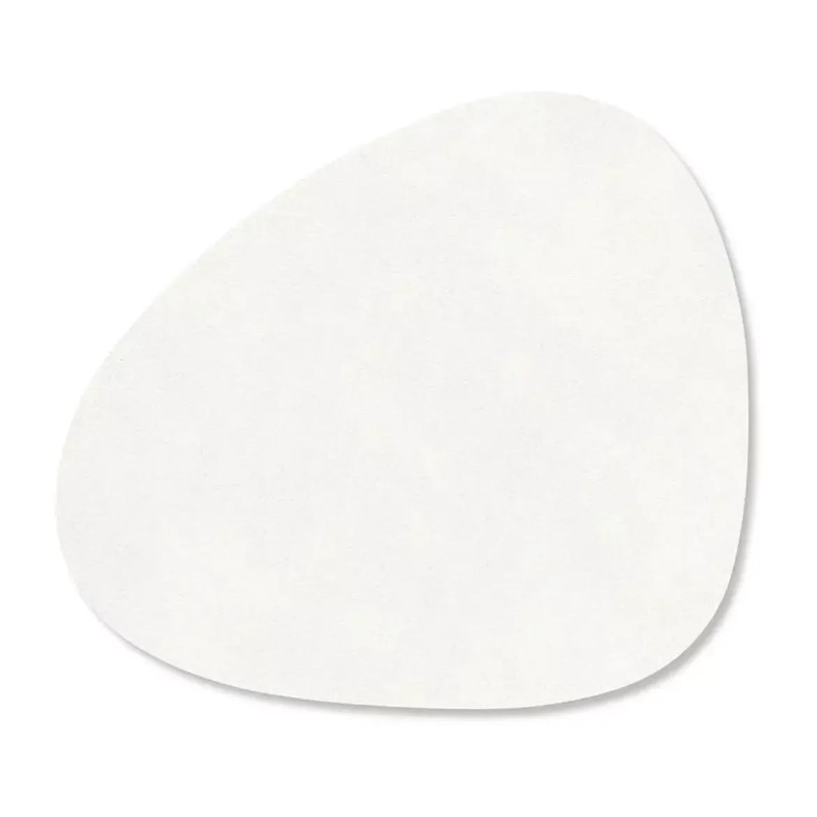 LINDDNA Glasuntersetzer 11x13 cm Curve Nupo pure white