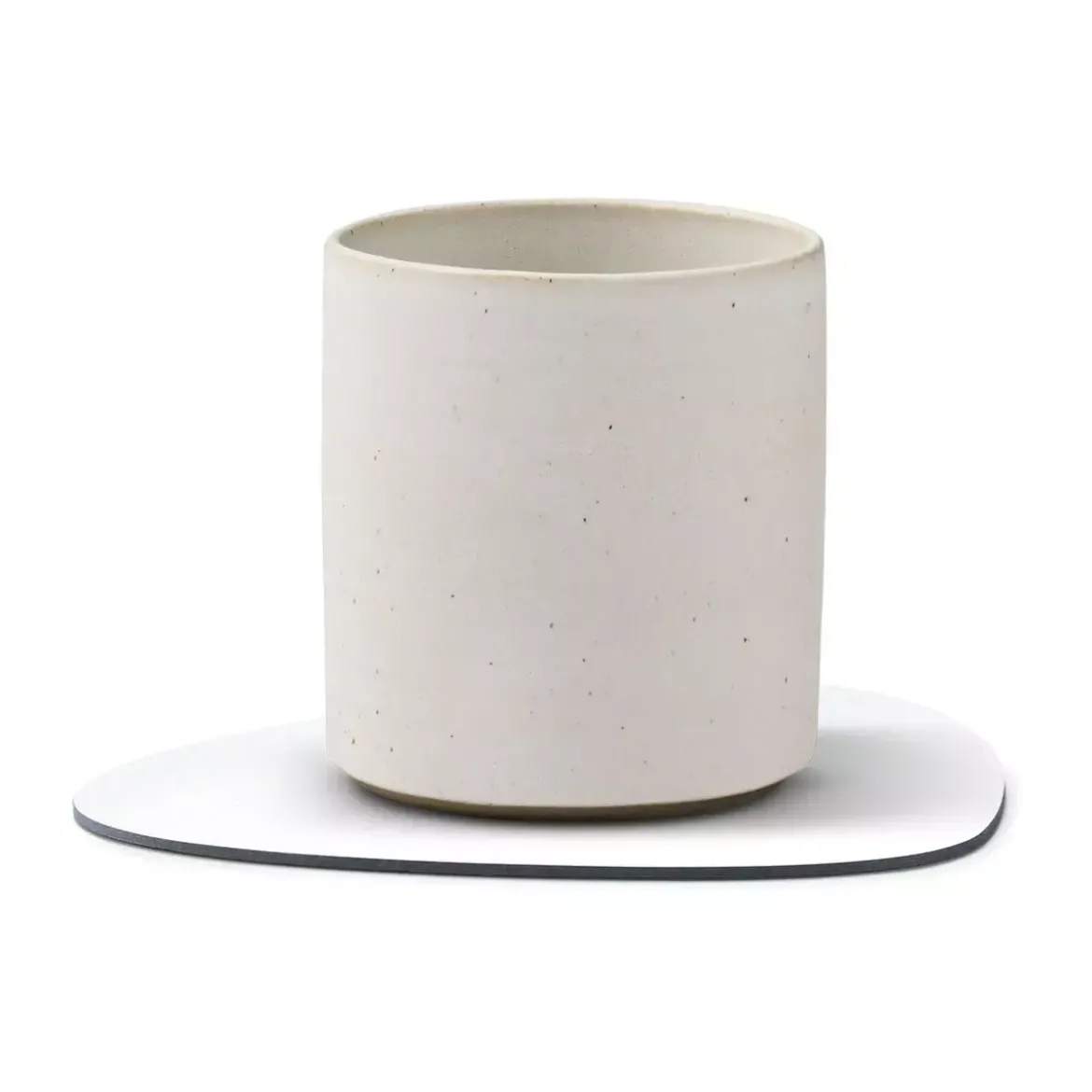 LINDDNA Glasuntersetzer 11x13 cm Curve Nupo pure white