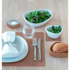 LINDDNA Tischset L 35x45 cm Square Nupo nature