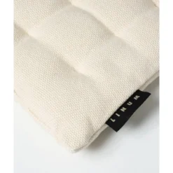 Linum AB Sitzkissen 40x40 cm Pepper cremebeige
