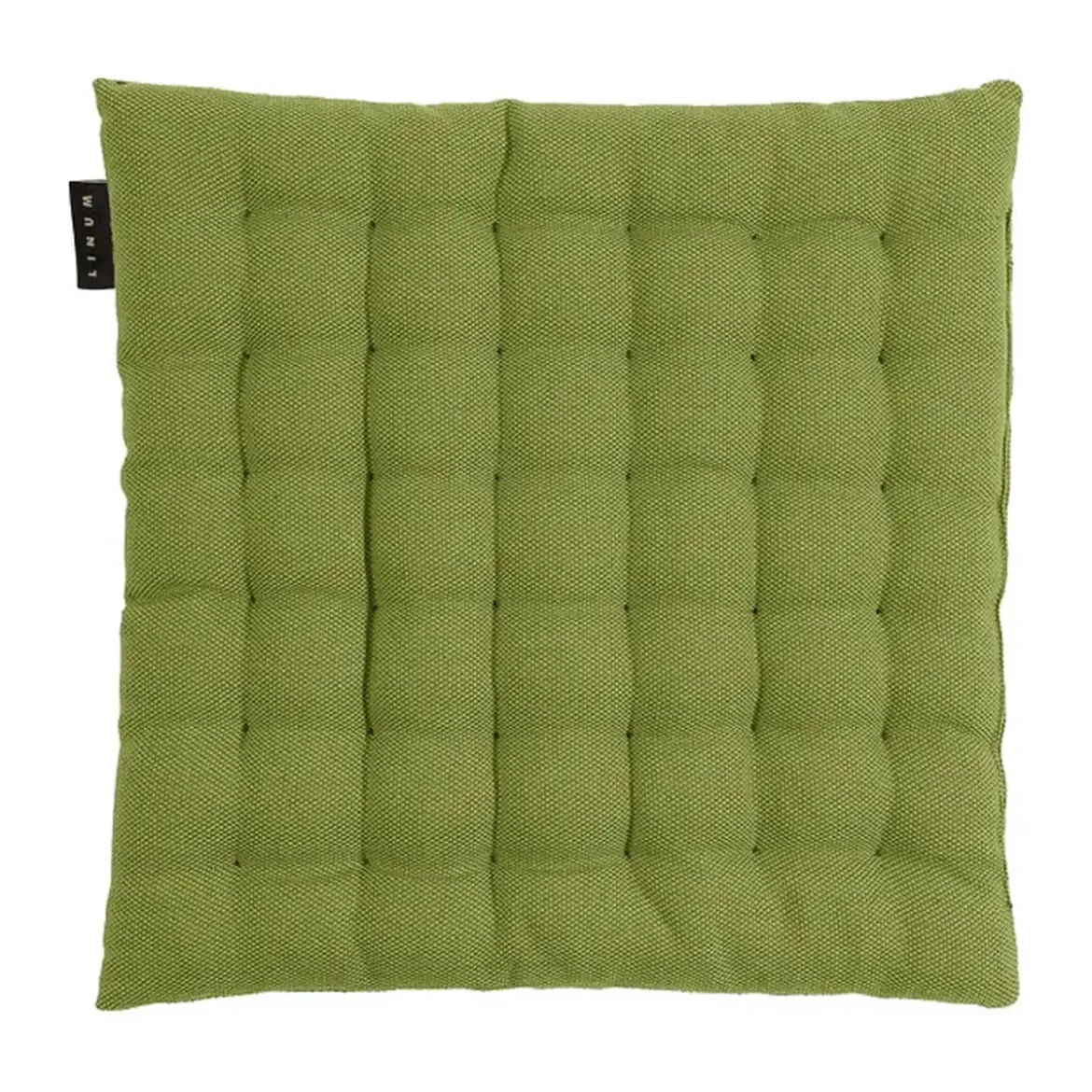 Linum AB Sitzkissen 40x40 cm Pepper moosgrün