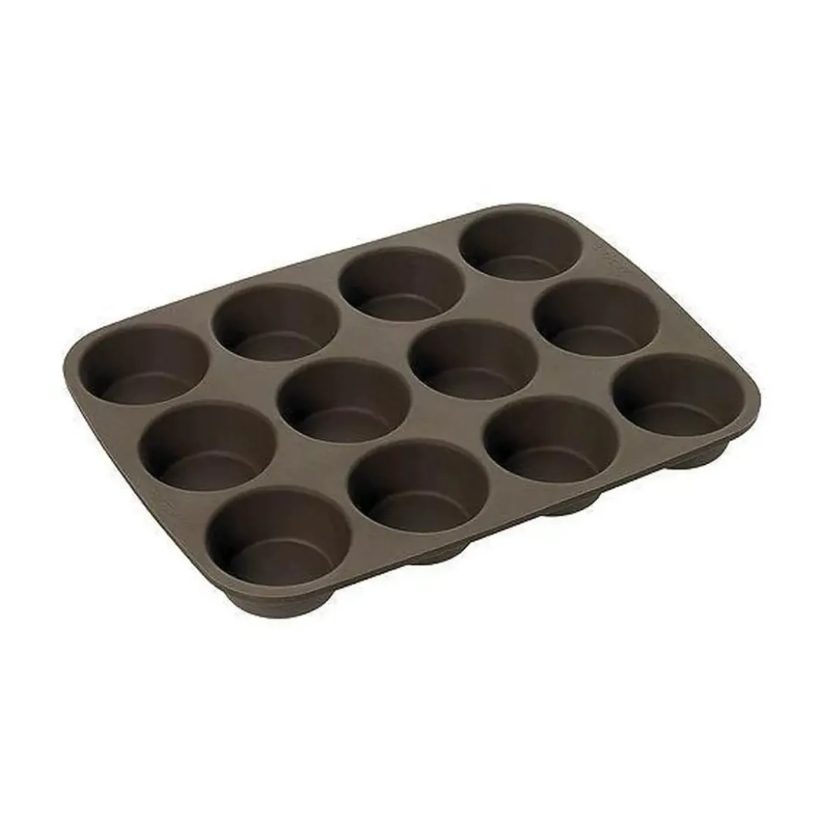 Lurch American Muffins Form 33x25 cm Flexi-Form braun