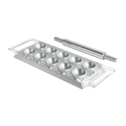 Marcato Ravioli Tablett 34x12 cm silber