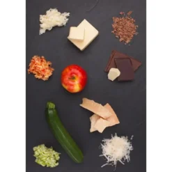Microplane Reibe grob 31 cm Gourmet schwarz