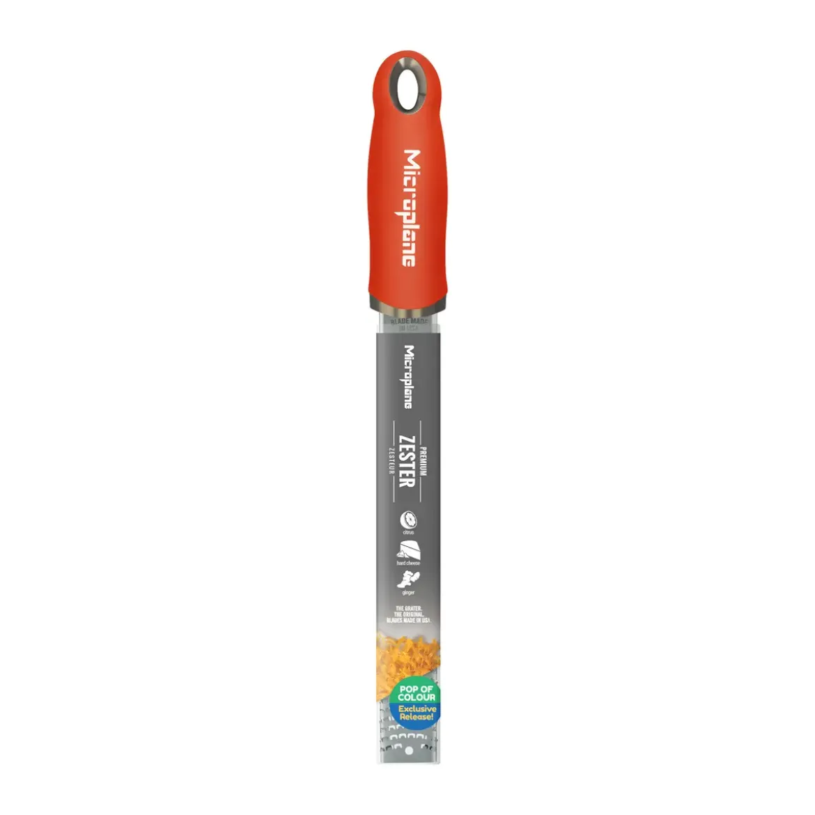 Microplane Zester-Reibe 33 cm Premium Classic Sunset Orange