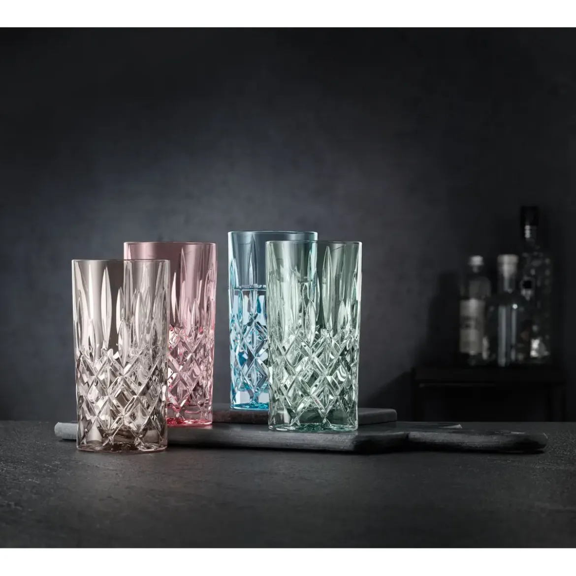 Nachtmann Longdrinkglas 2er-Set Noblesse Rosé