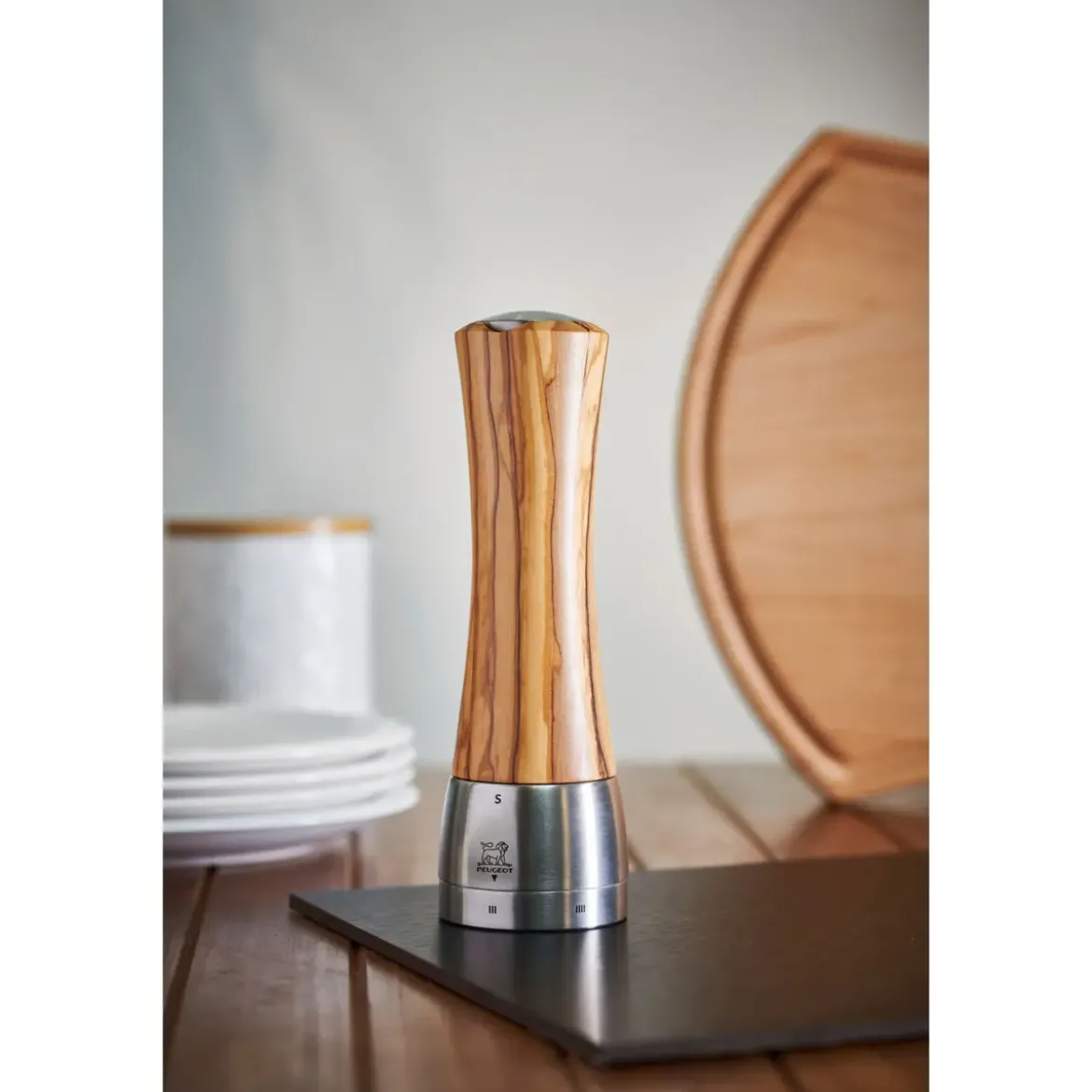 Peugeot Pfeffermühle 21 cm Madras u'Select Olivenholz