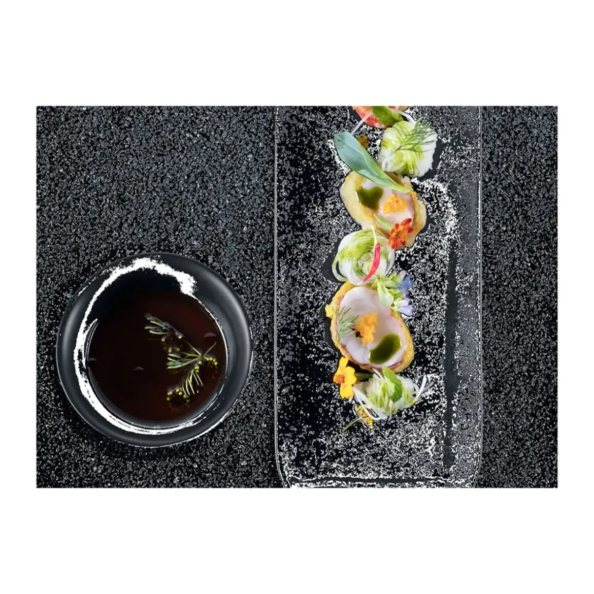 RAK Schale Ø12cm H.5,5cm 0,27ltr. Fusion Karbon schwarz