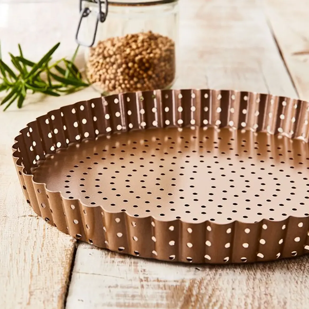 RBV Birkmann Quiche- und Tarteform 30 cm champagner