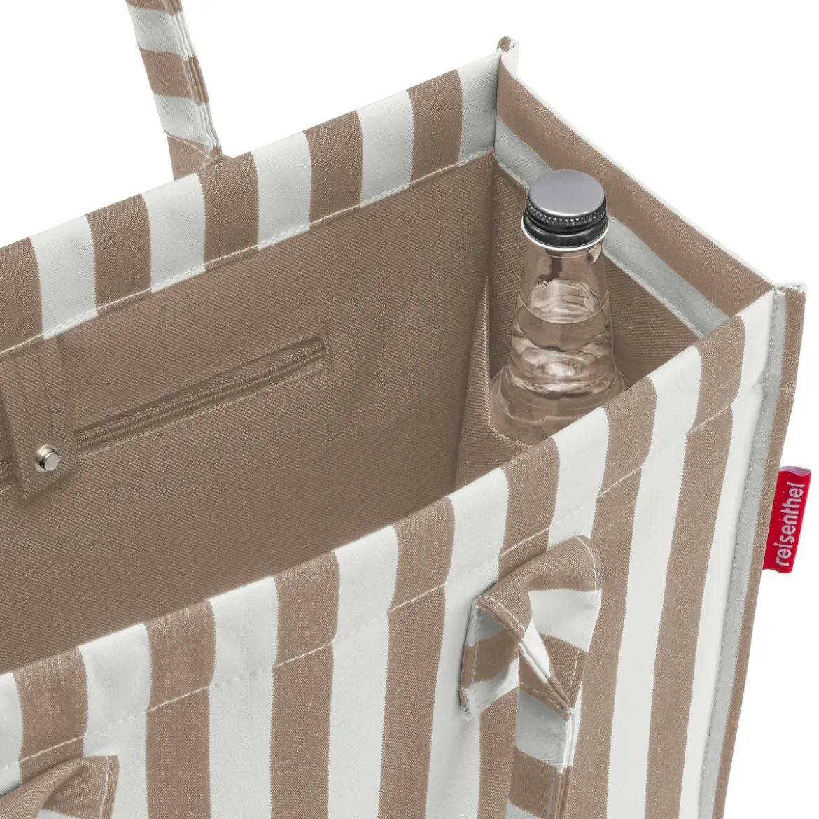 Reisenthel Daily Shopper 42x35x17 cm Summerstripes Coffee