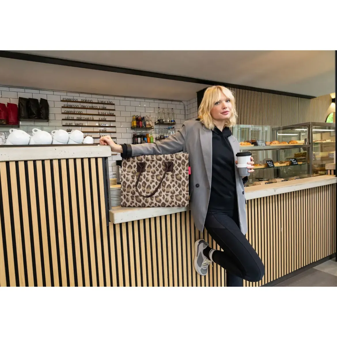 Reisenthel Daily Shopper 42x17x35 cm Leo Macchiato