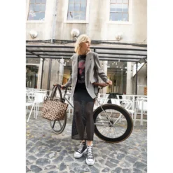 Reisenthel Shopper M 51x30,5x26 cm Leo Macchiato