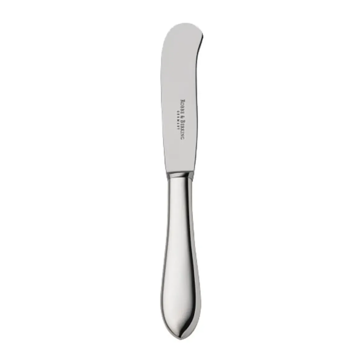 Robbe & Berking Butter- u. Käsemesser m. Stahlklinge Eclipse 925 Sterlingsilber