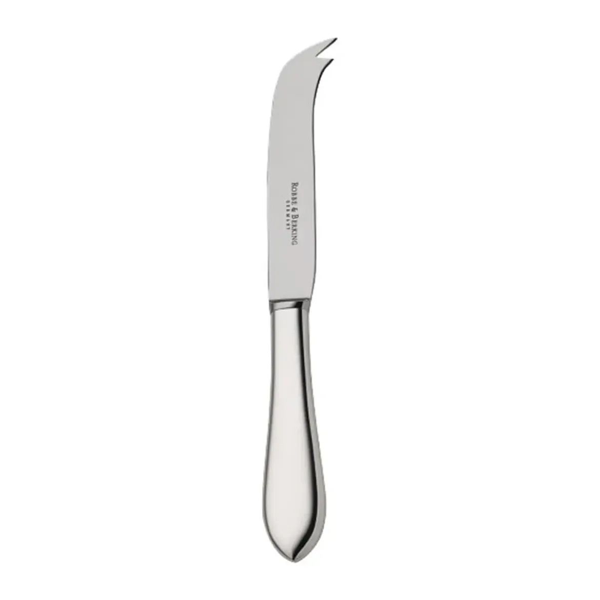 Robbe & Berking Butter- u. Käsemesser m. Stahlklinge Eclipse 925 Sterlingsilber