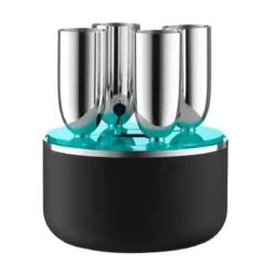 Robbe & Berking Champagner Box 5-tlg. Dante 90 g versilbert