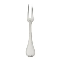 Robbe & Berking Fleischgabel gross Französisch Perl 150 g versilbert