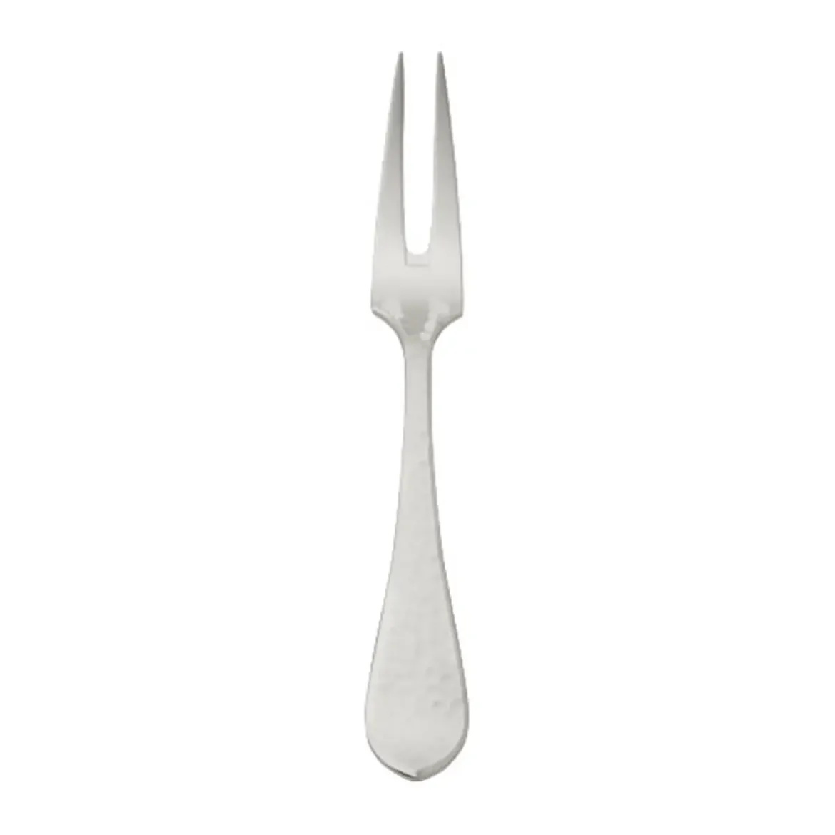 Robbe & Berking Fleischgabel gross Martelé 925 Sterlingsilber