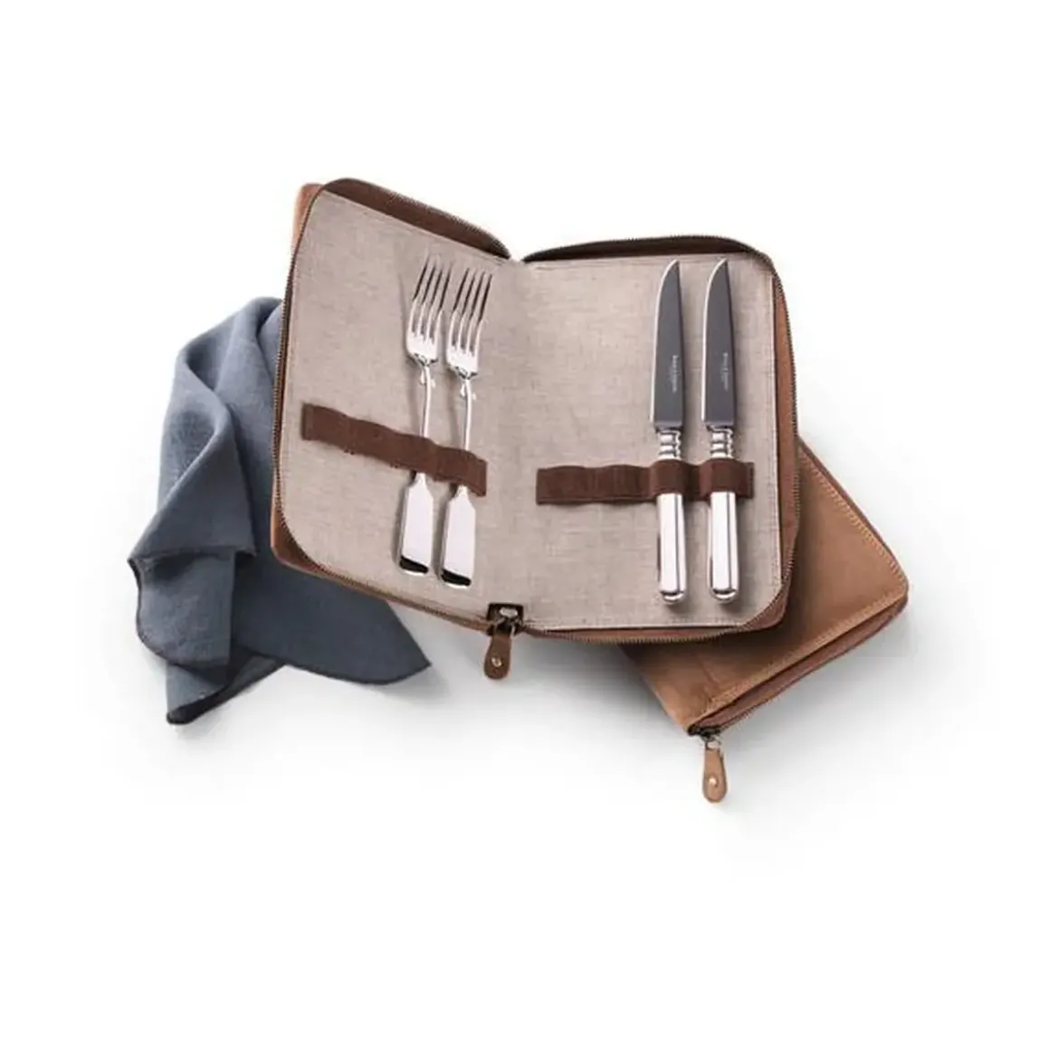 Robbe & Berking Grillset 4tlg. Frozen Black Alt Spaten 925 Sterlingsilber