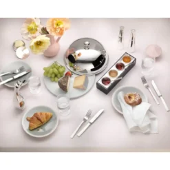 Robbe & Berking Kaffeelöffel 14 cm Riva 150 g versilbert