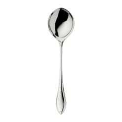 Robbe & Berking Kompottlöffel gross Navette 150 g versilbert