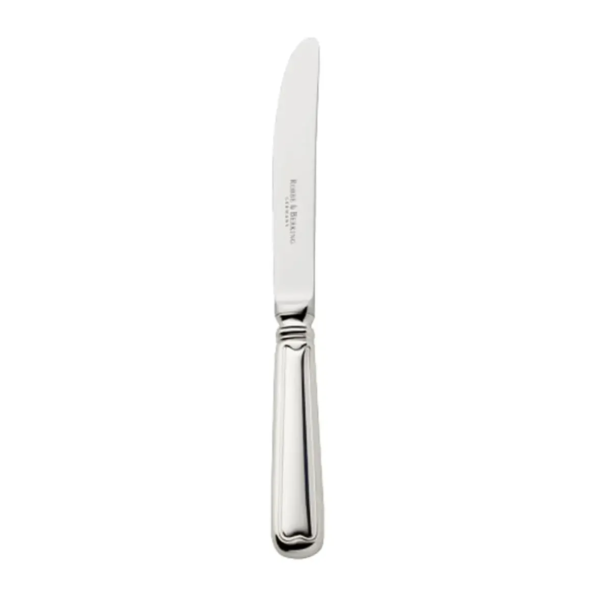 Robbe & Berking Kuchen-/ Obstmesser Alt Faden 150 g versilbert