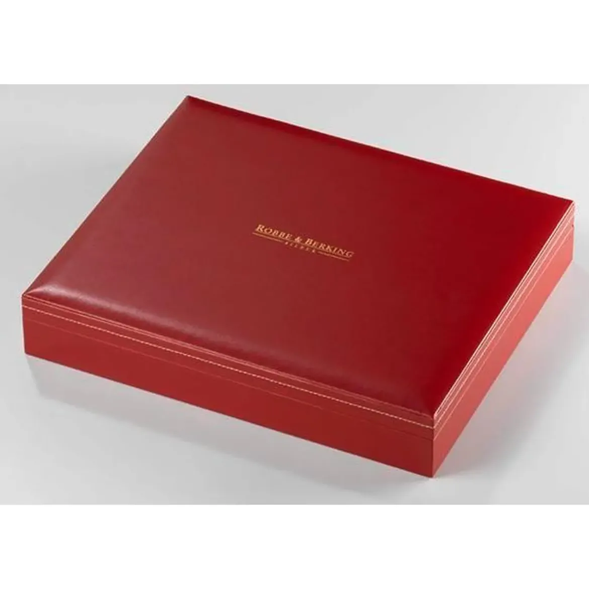 Robbe & Berking Luxuskassette Holz/Leder 24 o.30tlg. 41 X 34 X 7 cm