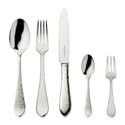 Robbe & Berking Menübesteck-Set 30-tlg. Martelé 150 g versilbert