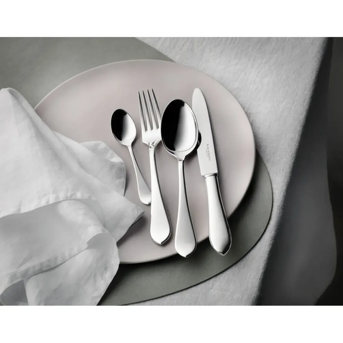 Robbe & Berking Menübesteck-Set 4-tlg. Eclipse 150 g versilbert