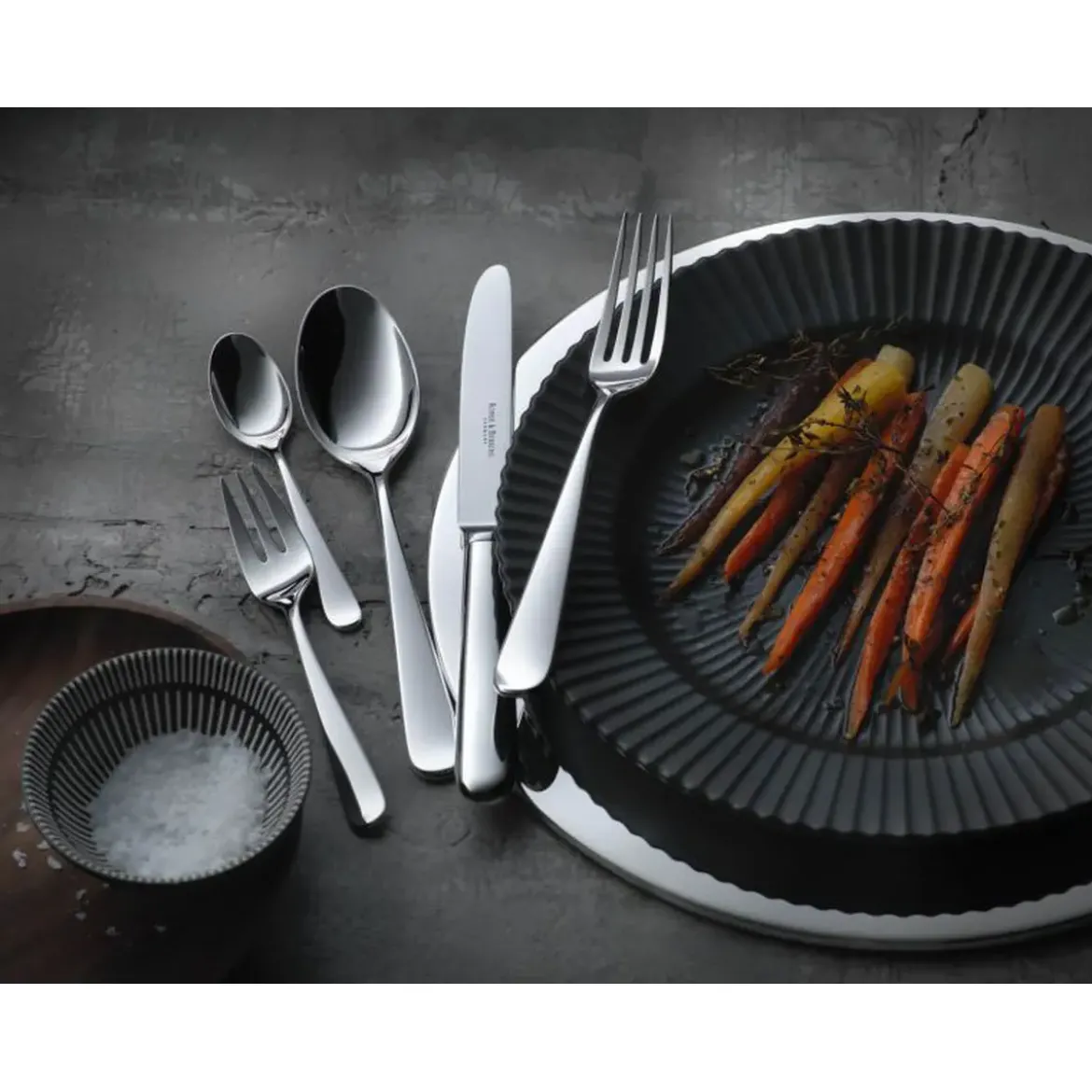 Robbe & Berking Menübesteck-Set 30-tlg. Dante 925 Sterlingsilber