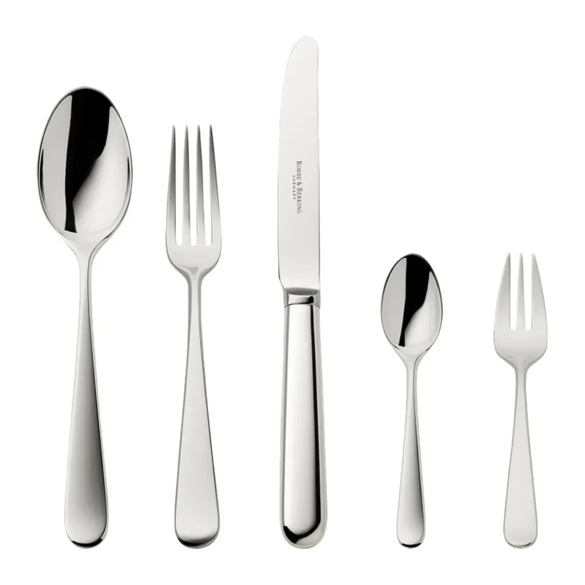 Robbe & Berking Menübesteck-Set 30-tlg. Dante 925 Sterlingsilber