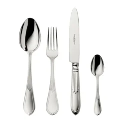 Robbe & Berking Menübesteck-Set 4-tlg. Belvedere 925 Sterlingsilber