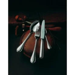 Robbe & Berking Menübesteck-Set 4-tlg. Französisch-Perl 925 Sterlingsilber