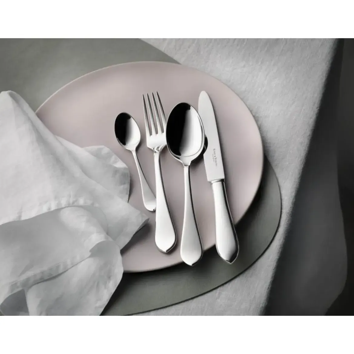 Robbe & Berking Menübesteck-Set 24-tlg. Eclipse 150 g versilbert