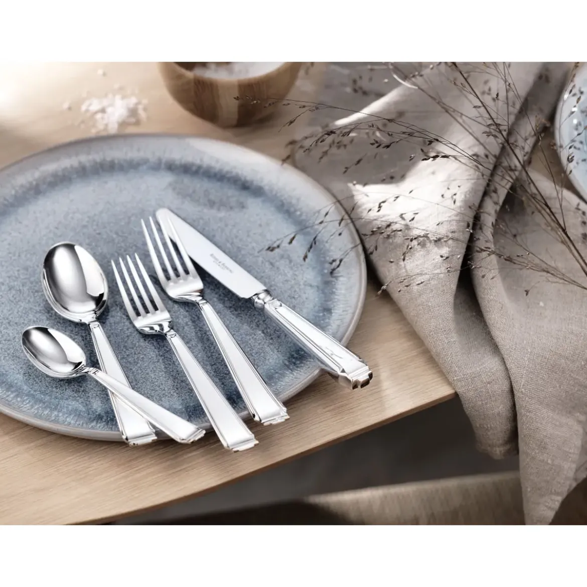 Robbe & Berking Menügabel Art Deco 925 Sterlingsilber