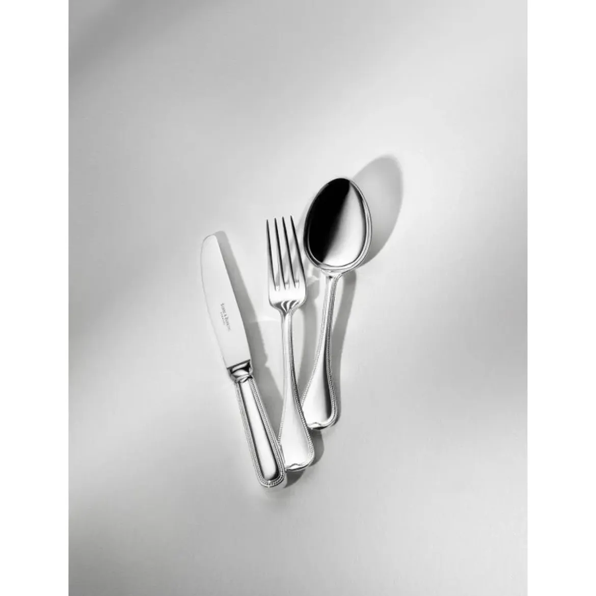 Robbe & Berking Menügabel Französisch Perl 150 g versilbert