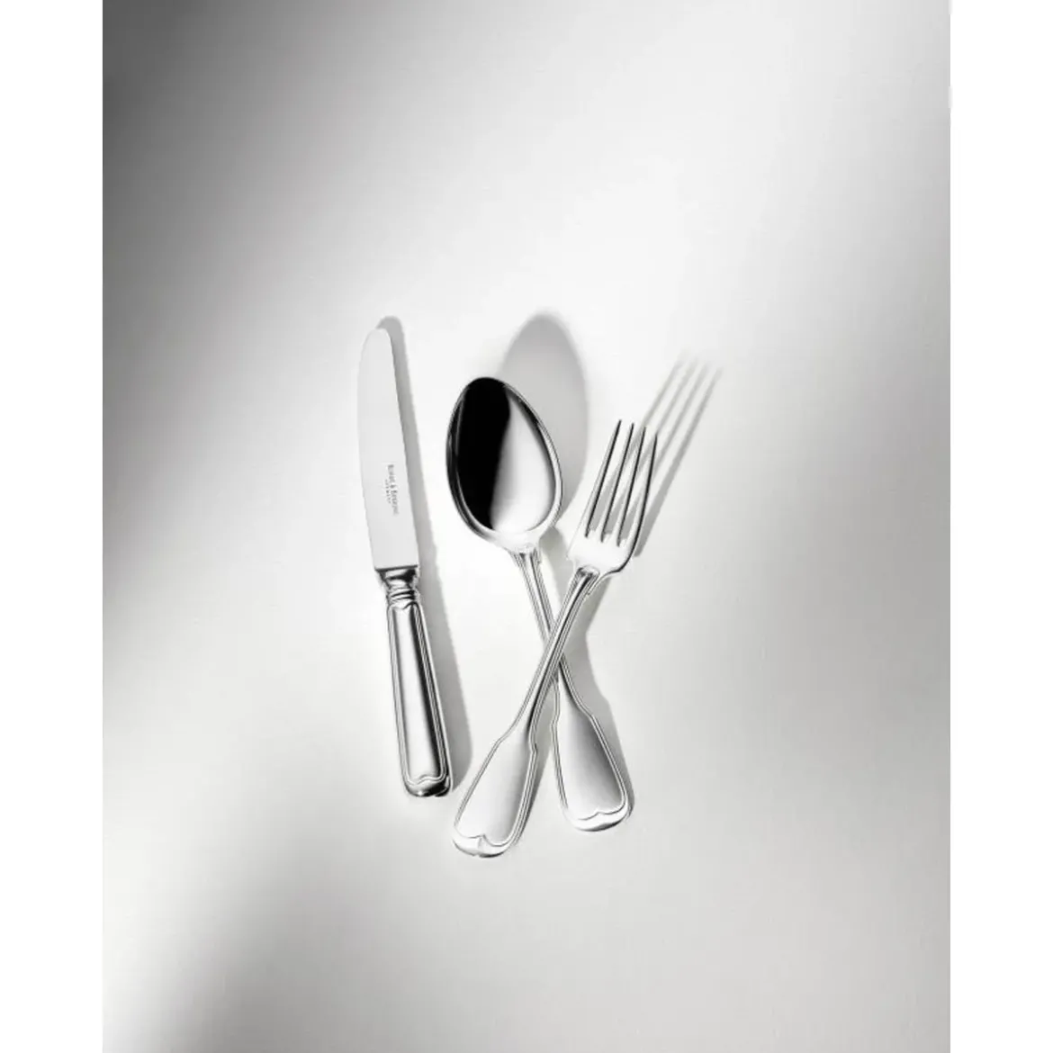 Robbe & Berking Menülöffel Alt Faden 925 Sterlingsilber
