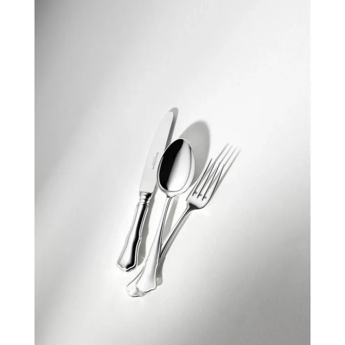 Robbe & Berking Menümesser Alt Chippendale 925 Sterlingsilber
