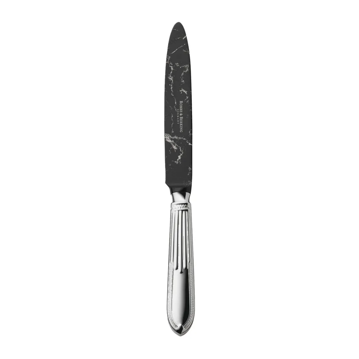Robbe & Berking Menümesser Marble Cut Belvedere 925 Sterlingsilber