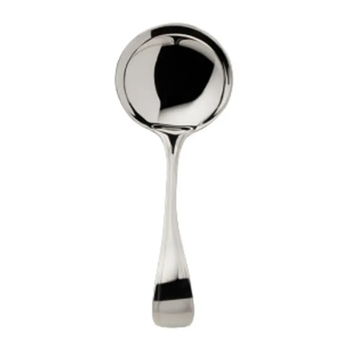 Robbe & Berking Sahnelöffel gebogen Navette 925 Sterlingsilber
