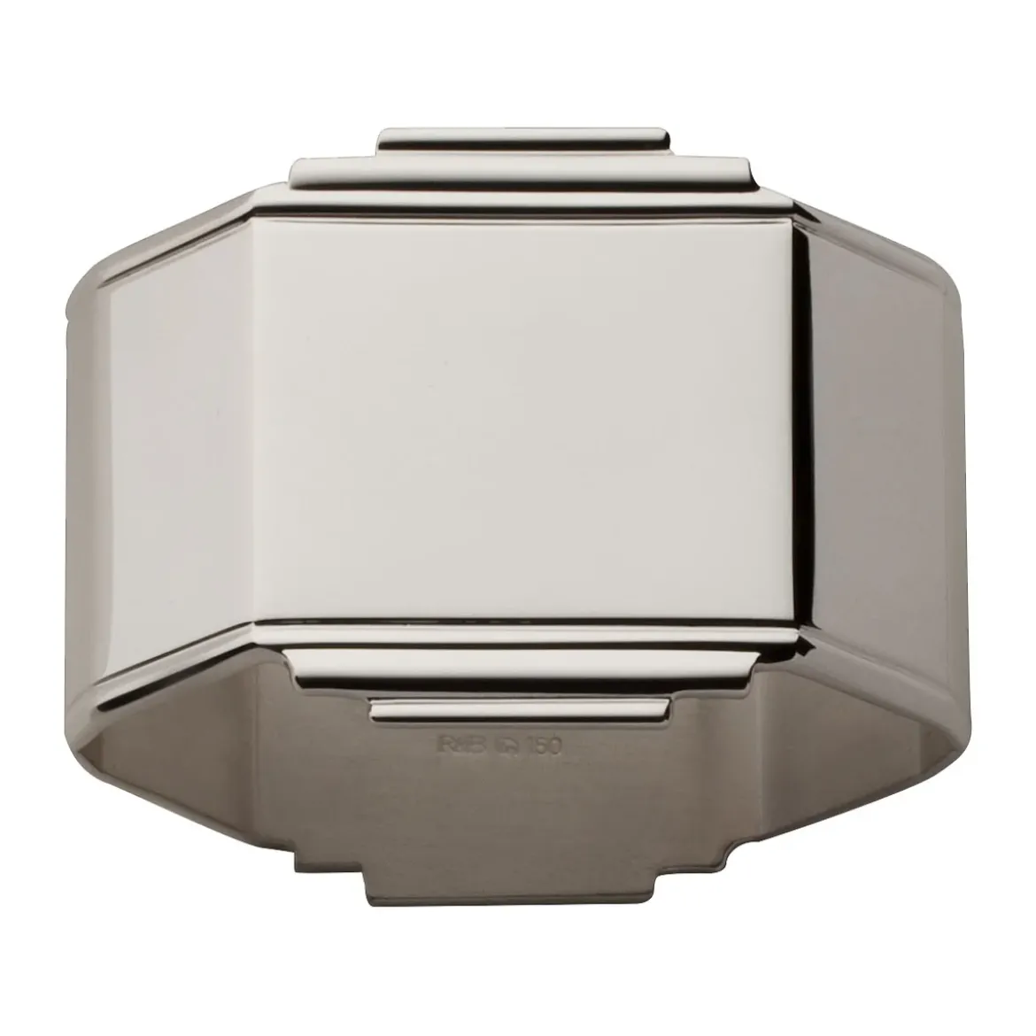 Robbe & Berking Serviettenring Art Deco 925 Sterlingsilber
