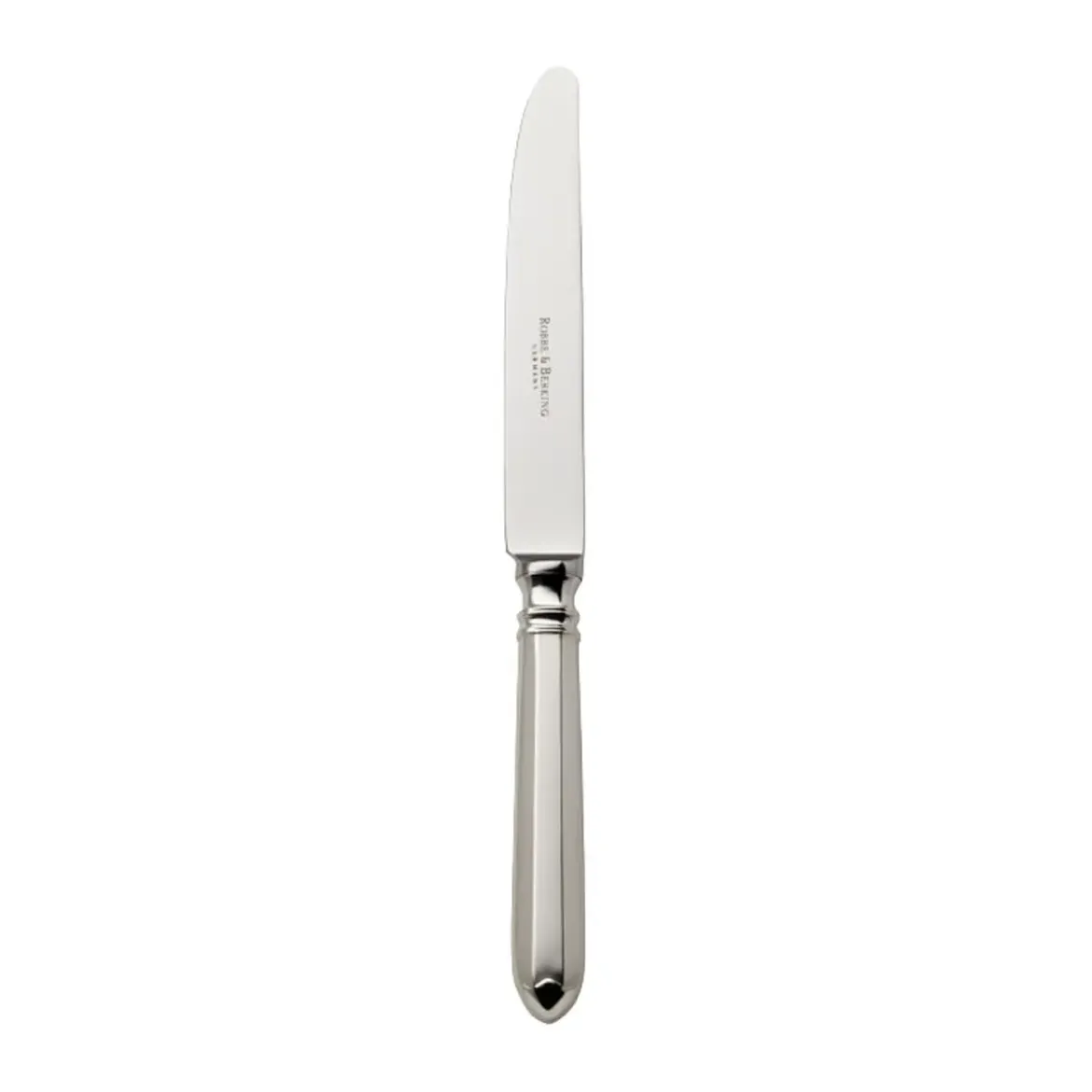 Robbe & Berking Tafelmesser Navette 150 g versilbert