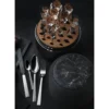 Robbe & Berking The Box - Riva 150 g versilbert inkl. 24-tlg Besteckset Marble Cut
