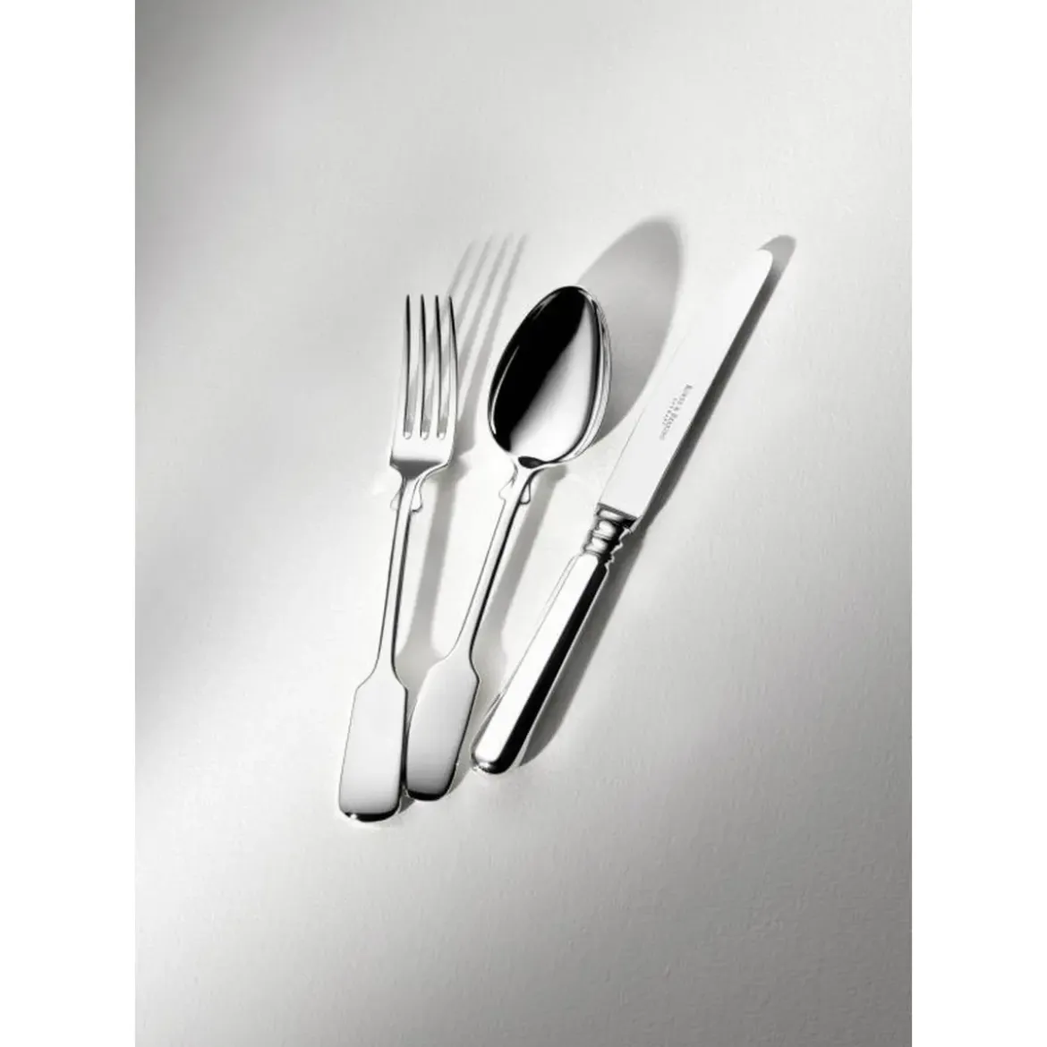 Robbe & Berking 4 tlg. Garnitur Alt Spaten 150 g versilbert