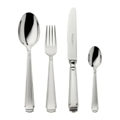 Robbe & Berking 4 tlg. Garnitur Art Deco 925 Sterlingsilber