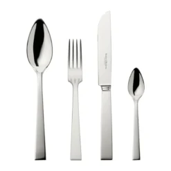 Robbe & Berking 4 tlg. Garnitur Riva 150 g versilbert