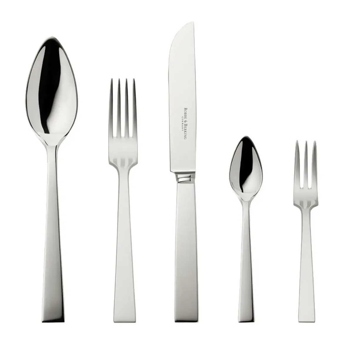 Robbe & Berking 30 tlg. Garnitur Riva 150 g versilbert