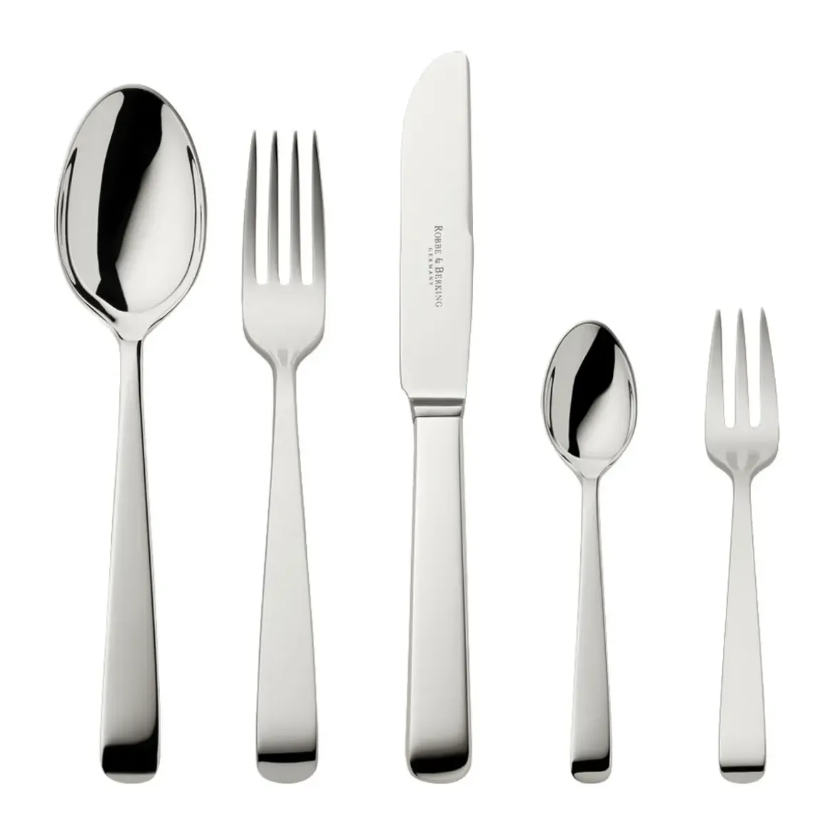 Robbe & Berking 30 tlg. Menübesteck Alta 150 g versilbert