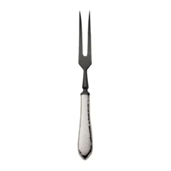 Robbe & Berking Tranchiergabel 25 cm Martelé Frozen Black 150 g versilbert