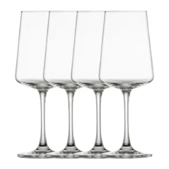 Schott Zwiesel Weißweinglas 4-tlg. MioVino mit Moussierpunkt klar